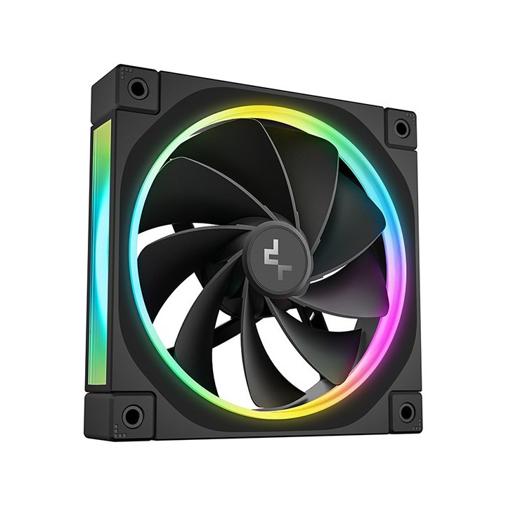 DeepCool FL12R-3 Ventola case per PC 12 cm nera 3 pz