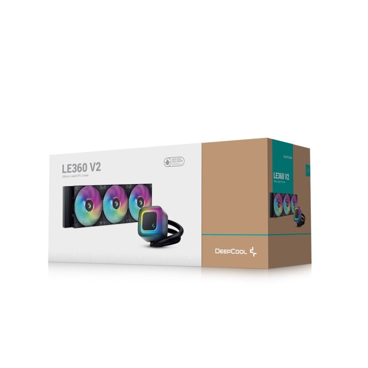 DeepCool LE360 V2 Raffreddamento Processore all-in-one a liquido 12 cm nero 1 pezzo
