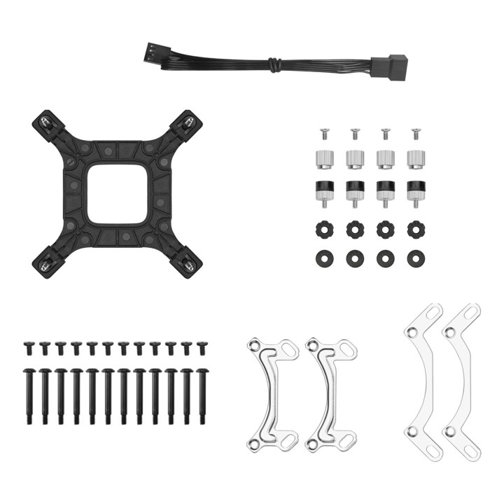 DeepCool LE360 V2 ZERO DARK Kit di raffreddamento a liquido per processore 12 cm nero 1 pezzo
