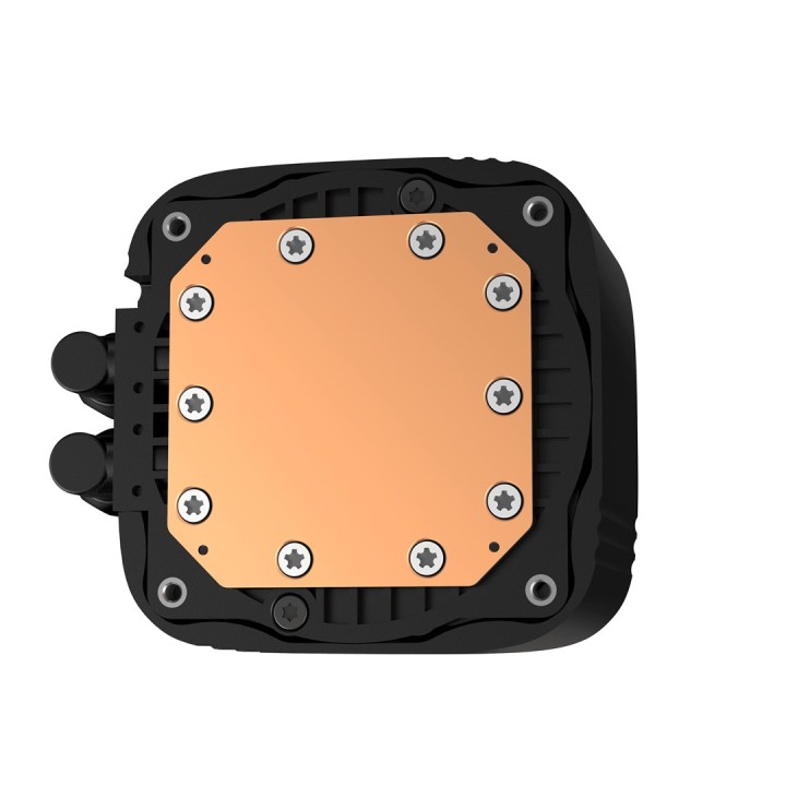 DeepCool LS720S Zero Dark Raffreddamento Processore all-in-one a liquido 12 cm nero 1 pezzo