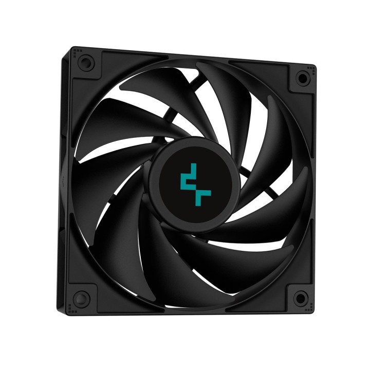 DeepCool LS720S Zero Dark Raffreddamento Processore all-in-one a liquido 12 cm nero 1 pezzo