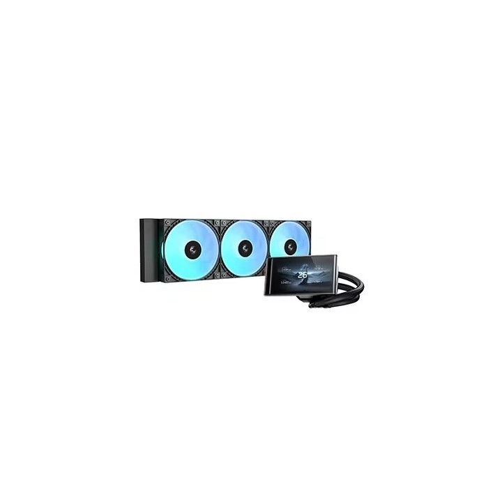 Raffreddatore CPU a liquido DeepCool LT360 VISION ARGB nero