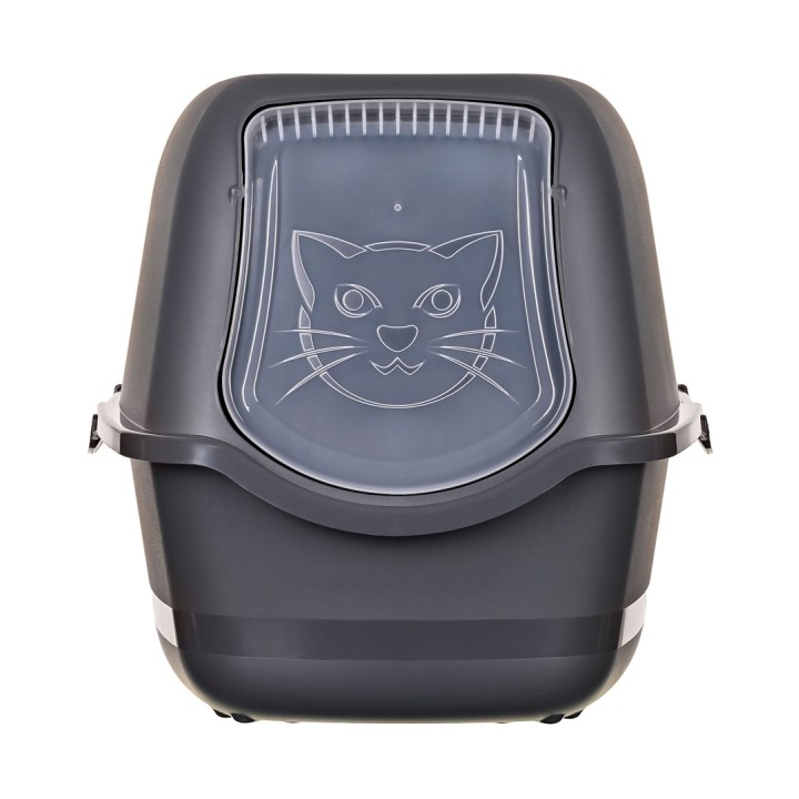 DIAMENTIQ BAYA antracite - lettiera per gatti - 55 5 x 40 x 38 7 cm