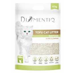 DIAMENTIQ Tofu Matcha Ultra agglomerante - lettiera a base vegetale - 4kg