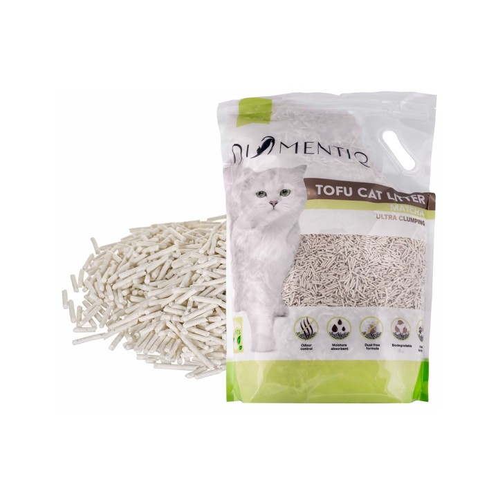 DIAMENTIQ Tofu Matcha Ultra agglomerante - lettiera a base vegetale - 4kg