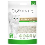 DIAMENTIQ tofu neutro ultra agglomerante - lettiera a base vegetale - 2.5 kg