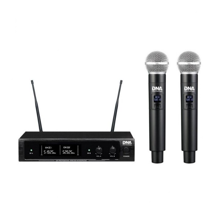 DNA DJ DUAL VOCAL - microfono vocale wireless