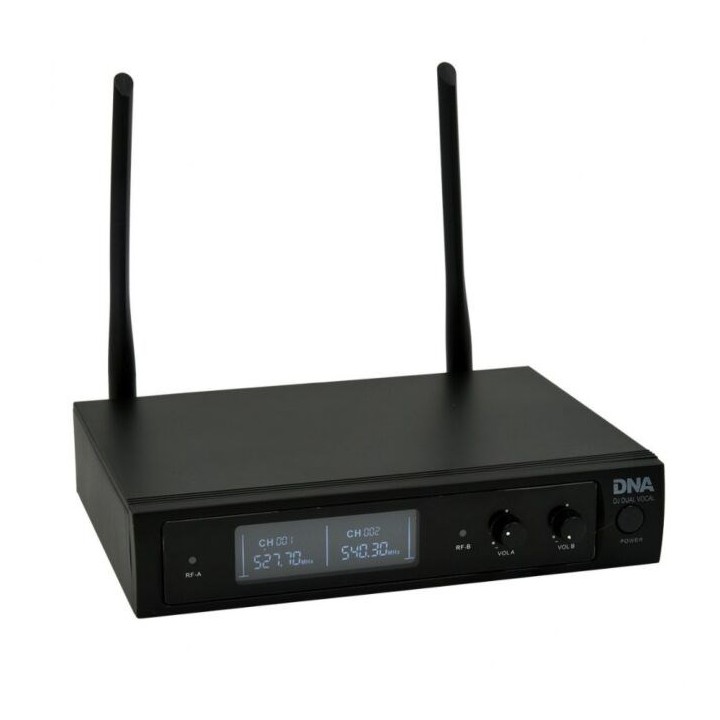 DNA DJ DUAL VOCAL - microfono vocale wireless