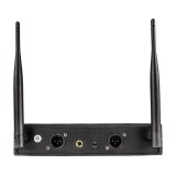 DNA Professional DVS2 - microfono wireless 2 trasmettitori portatili + unità base (560–590 MHz)