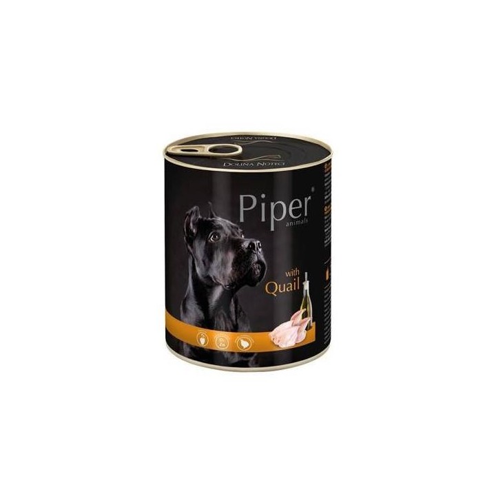 DOLINA NOTECI Piper Animals con Quaglia - Cibo Umido per Cani - 800g