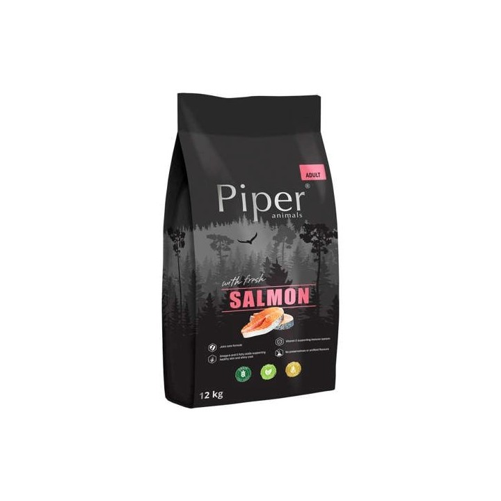 DOLINA NOTECI Piper Animals con salmone - cibo secco per cani - 12 kg