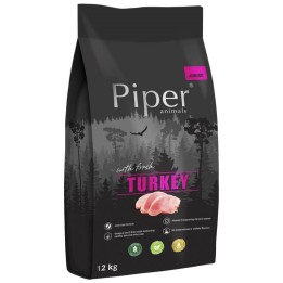 DOLINA NOTECI Piper Junior con tacchino - cibo secco per cani - 12 kg