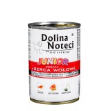 DOLINA NOTECI Premium Junior Ricco di cuori di manzo - Cibo umido per cani - 400 g