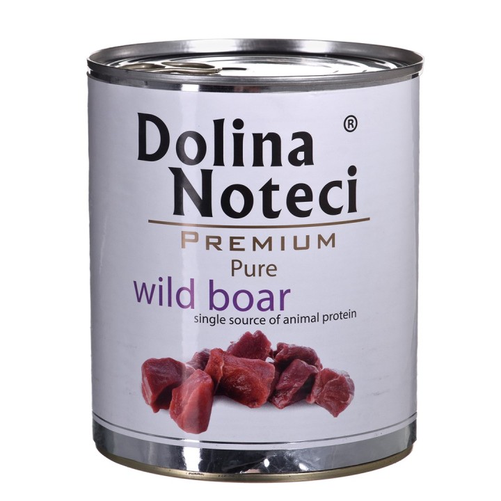 DOLINA NOTECI Premium Pure ricco di selvaggina - cibo umido per cani - 800g