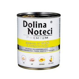 DOLINA NOTECI Premium Ricco di oca con patate - Cibo umido per cani - 800 g