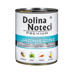 DOLINA NOTECI Premium Ricco di agnello - Cibo umido per cani - 800 g