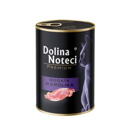 DOLINA NOTECI Premium Ricco di Coniglio - Cibo Umido per Gatti - 400g