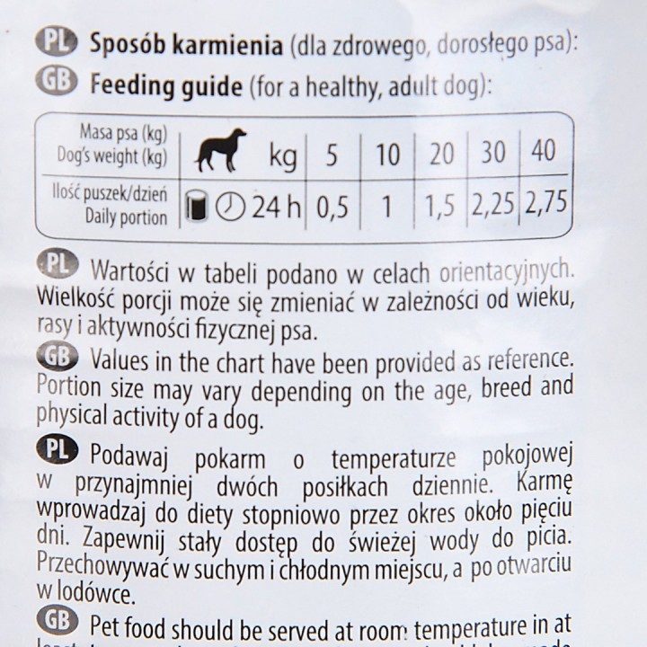DOLINA NOTECI Premium Ricco di trota - cibo umido per cani - 800 g