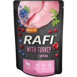DOLINA NOTECI RAFI - Cibo umido per cani - tacchino mirtillo mirtillo rosso 300 g