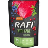DOLINA NOTECI RAFI Cibo umido per cani cervo mirtillo mirtillo rosso 300 g