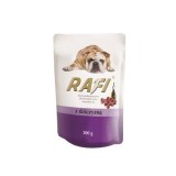 DOLINA NOTECI RAFI Cibo umido per cani cervo mirtillo mirtillo rosso 300 g
