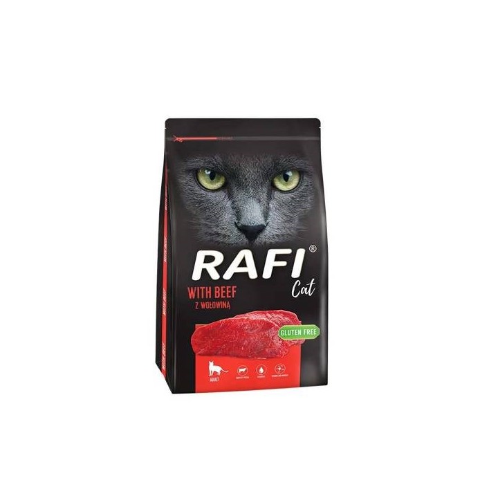 DOLINA NOTECI Rafi Cat con manzo - cibo secco per gatti - 7 kg
