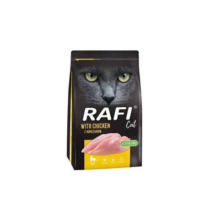 DOLINA NOTECI Rafi Gatto con Pollo - Cibo Secco per Gatti - 7 kg