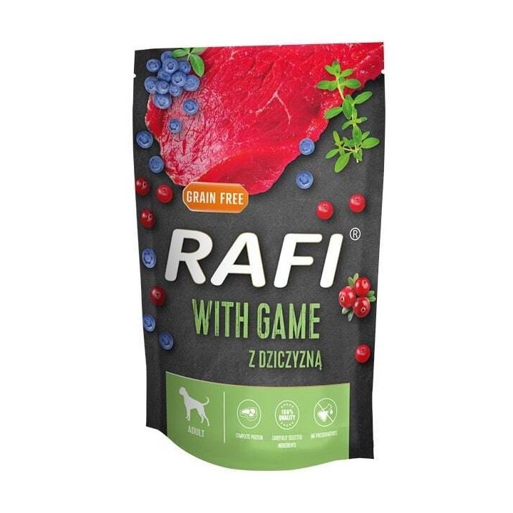 DOLINA NOTECI Rafi Game - cibo umido per cani - 500g