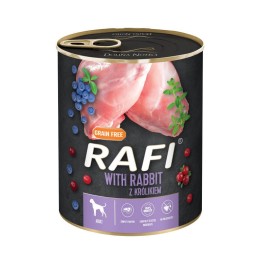 DOLINA NOTECI Rafi con coniglio - cibo umido per cani - 800g