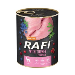 DOLINA NOTECI Rafi con tacchino - cibo umido per cani - 800g