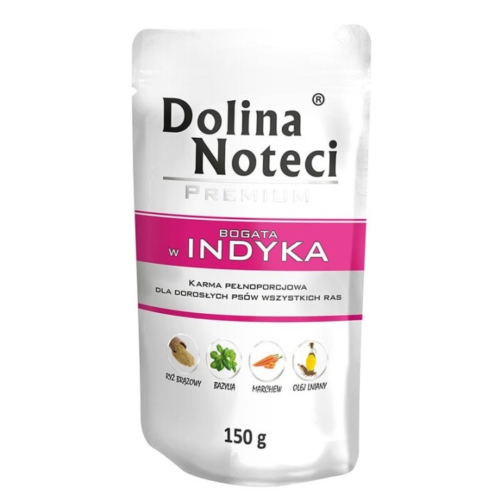 Dolina Noteci 5902921300700 cibo umido per cani Tacchino Adult 150 g