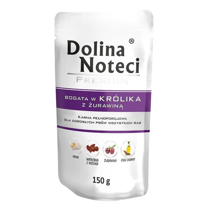 Dolina Noteci 5902921300748 cibo umido per cani Coniglio Adult 150 g