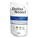 Dolina Noteci Premium ricco di merluzzo con broccoli - cibo umido per cani - 150g