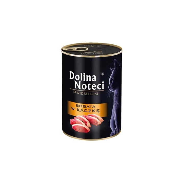 Dolina Noteci Premium Ricco di anatra - cibo umido per gatti - 400g