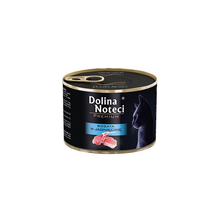 Dolina Noteci Premium Ricco di agnello - cibo umido per gatti - 185g