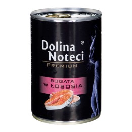 Dolina Noteci Premium Ricco di salmone - cibo umido per gatti - 400g