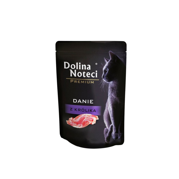 Dolina Noteci Piatto Coniglio per gatti 85g