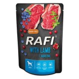 Dolina Noteci Rafi con agnello mirtilli rossi mirtilli - cibo umido per cani 300 g