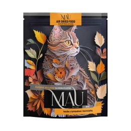 MAU Air dried anatra con timo e erba gatta - cibo secco per gatti - 700g