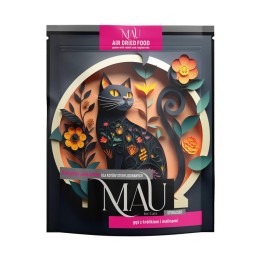 MAU Air dried Sterilised oca con coniglio e lamponi - cibo secco per gatti - 700g