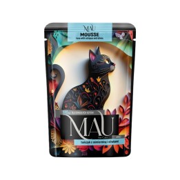 MAU Mousse tonno con polpo - cibo umido per gatti - 85g