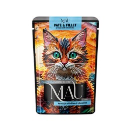 MAU Pate and Fillet Crimson con viola del pensiero - cibo umido per gatti - 85g