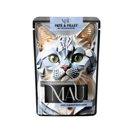 MAU Pate and Fillet Sterilised cervo con bacche di haskap - cibo umido per gatti - 85g