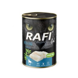 RAFI Gatto Adult con Merluzzo - Cibo Umido per Gatti - 400g
