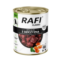 RAFI Classic con selvaggina - cibo umido per cani - 800g