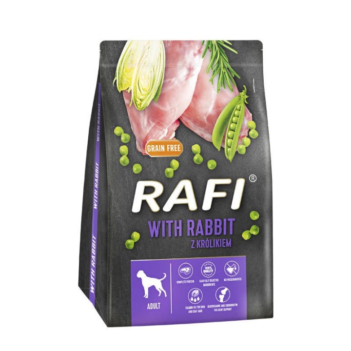 RAFI con coniglio - cibo secco per cani - 3kg