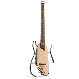Donner Hush I Pro Natural Spruce - chitarra elettrica