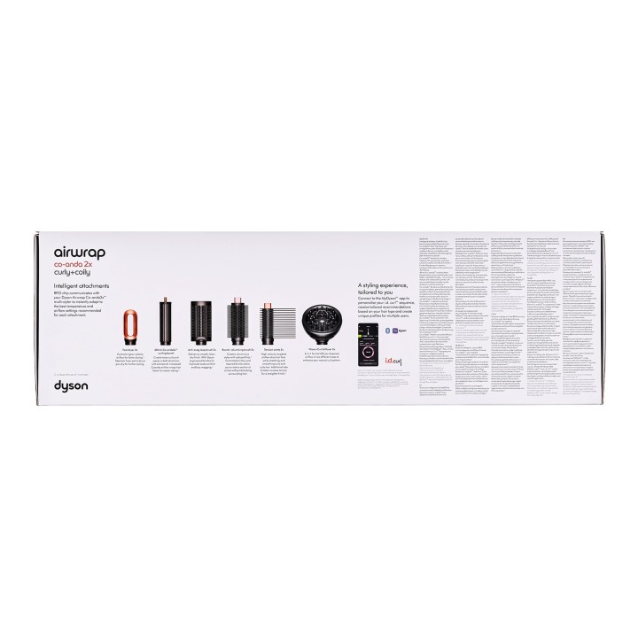 Dyson Airwrap Co-anda 2x Multistyler Warm Nero Rosa oro 1700 W 2 m