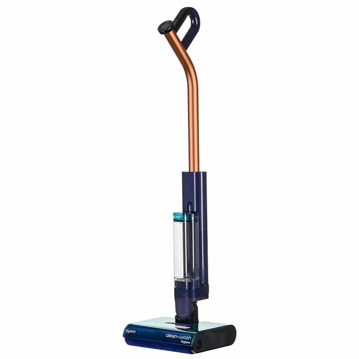 Dyson Clean + Wash Igiene Mocio elettrico Batteria Secco&umido Senza sacco Blu Rame