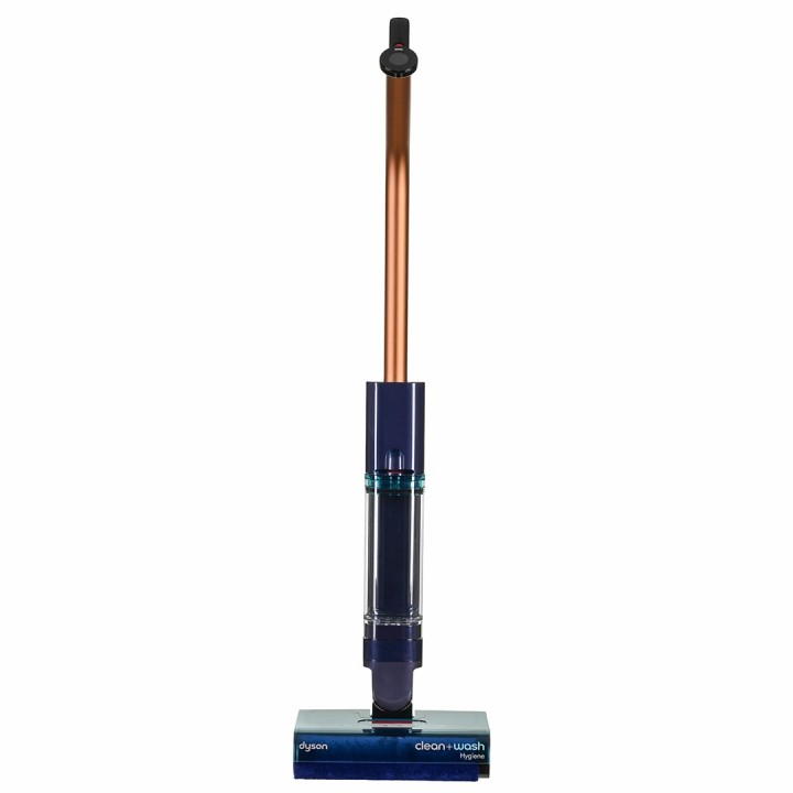 Dyson Clean + Wash Igiene Mocio elettrico Batteria Secco&umido Senza sacco Blu Rame